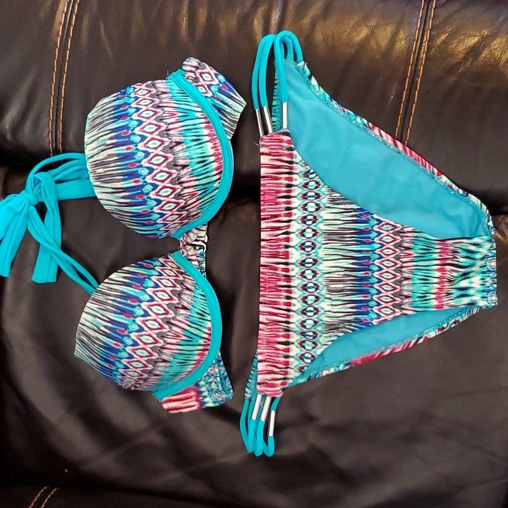 Coral tropics swimming suit